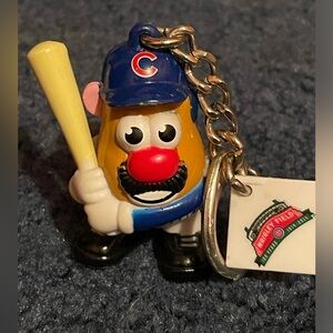 CUBS Mr. Potato head keychain